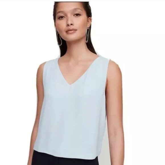 ARITZIA Babaton - Light Blue Blouse (Size M) - Picture 1 of 6